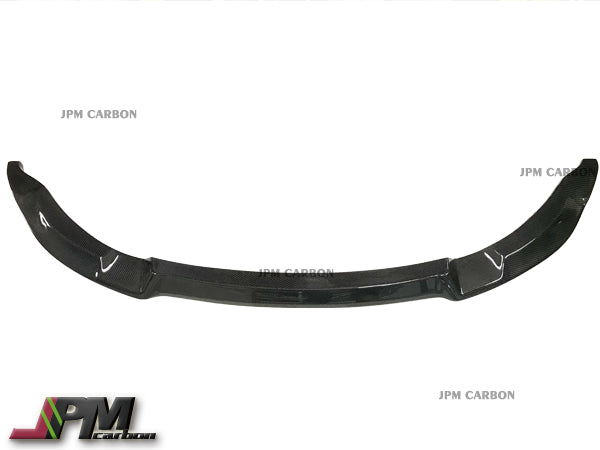 CS2 Style Carbon Fiber Front Bumper Add-on Lip Fits For 2015-2020 BMW F80 M3 / F82 M4 Only