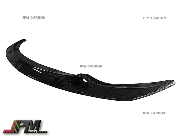 E Style Carbon Fiber Front Bumper Add-on Lip Fits For 2015-2020 BMW F80 M3 / F82 M4 Only