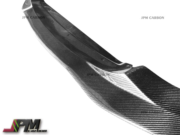 PSM Style Carbon Fiber Front Bumper Add-on Lip Fits For 2015-2020 BMW F80 M3 / F82 M4 Only
