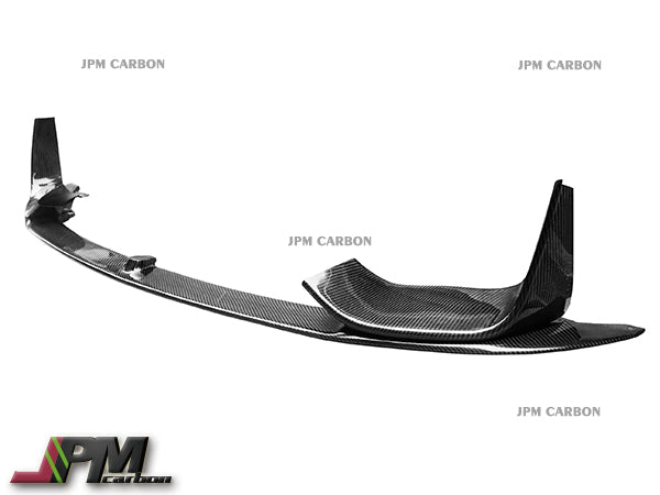 Performance Style Carbon Fiber Front Bumper Add-on Lip Fits For 2015-2020 BMW F80 M3 / F82 M4 Only