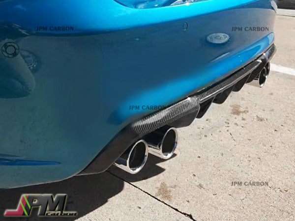 Performance Style Carbon Fiber Rear Diffuser Fits For 2016-2021 BMW F87 M2 Only