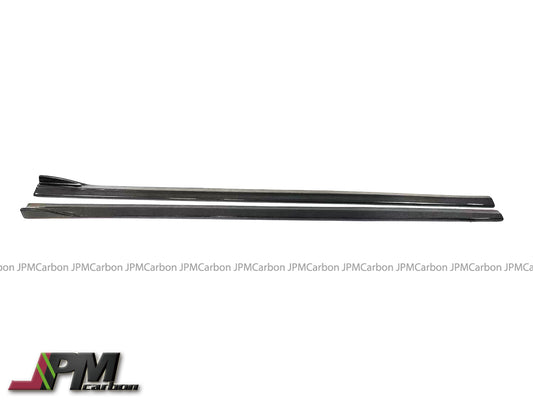 DP Style Carbon Fiber Side Skirt Add-on Lips Fits For 2015-2021 BMW F87 M2 Only