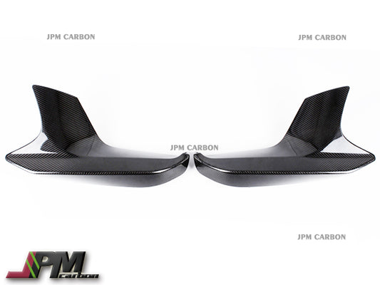 Performance Style Carbon Fiber Front Add-on Splitter Lips Fits For 2018-2020 BMW F90 M5 Only