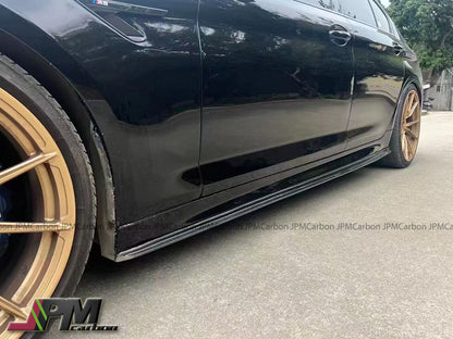 [JPMCarbon] 3D Style Carbon Fiber Side Skirt Add-on Lips Fits For 2018-2023 BMW F90 M5 Only