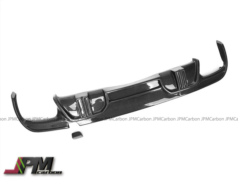 [JPMCarbon] LD Style Carbon Fiber Rear Bumper Diffuser Fits For 2019-2023 BMW F95 X5M Pre-Facelift Model Only