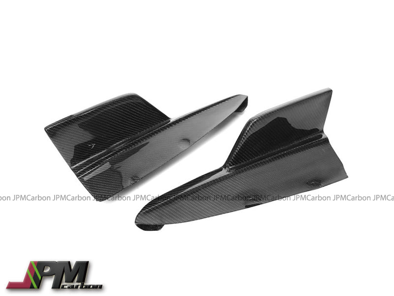 [JPMCarbon] LD Style Carbon Fiber Rear Bumper Splitters Fits For 2019-2023 BMW F95 X5M Pre-Facelift Model Only