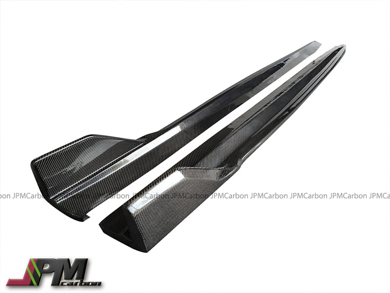[JPMCarbon] DP Style Carbon Fiber Side Skirts Add-on Lip Fits For 2019-2023 BMW F95 X5M Pre-Facelift Model Only