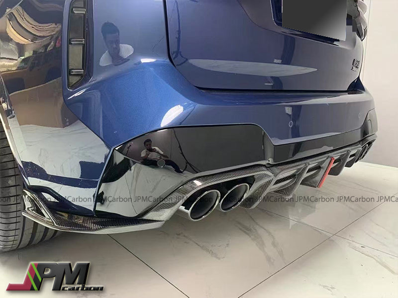 [JPMCarbon] AE Style Carbon Fiber Rear Diffuser (3pcs) Fits For 2022-2025 BMW F97 X3M LCI Only