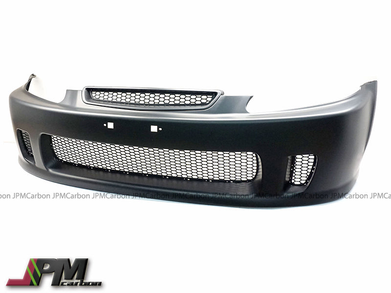 BYS Style Front Bumper For 1996-1998 Honda Civic (2Dr Coupe/3Dr Hatchback/4Dr Sedan)