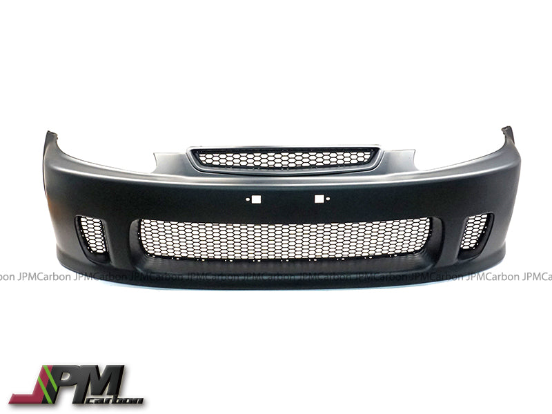 BYS Style Front Bumper For 1996-1998 Honda Civic (2Dr Coupe/3Dr Hatchback/4Dr Sedan)