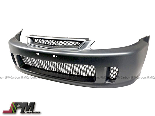 BYS Style Front Bumper For 1999-2000 Honda Civic (2Dr/3Dr/4Dr)