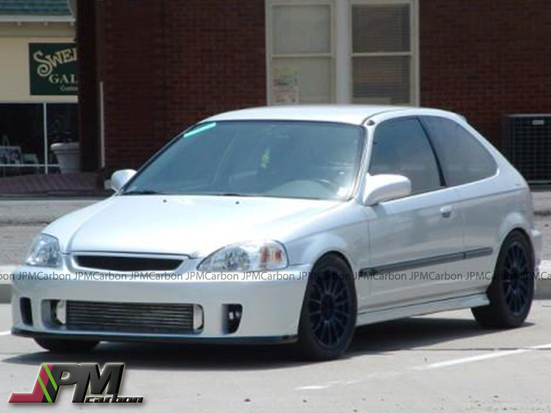 BYS Style Front Bumper For 1999-2000 Honda Civic (2Dr/3Dr/4Dr)