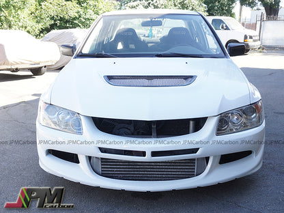 Nose Chop Style Front Bumper For 2003-2005 Mitsubishi Evolution-8