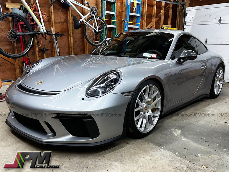 GT3 Style Front Bumper (with Headlight Washer Holes and DRL) For 2012-2019 Porsche 991 991.2