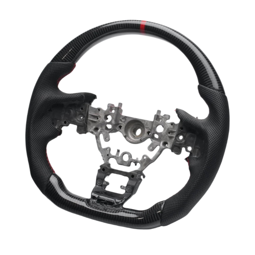 JDMuscle [22-25 WRX MT&CVT] Carbon-Lite Series Steering Wheel