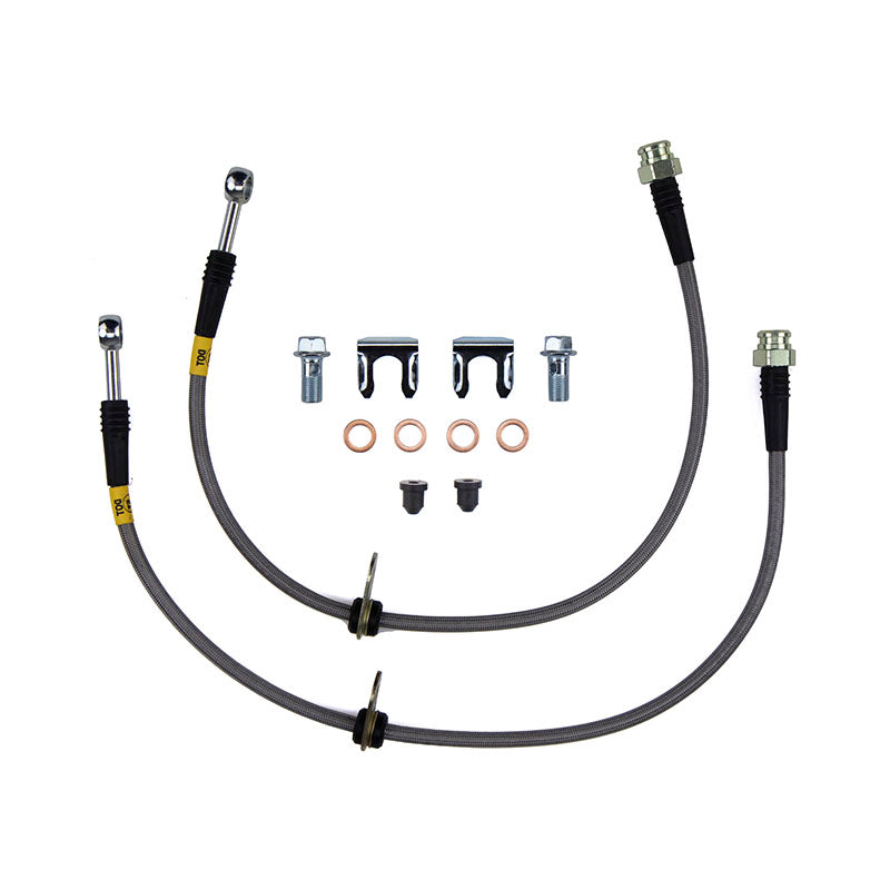 FactionFab Front Stainless Steel Brake Lines Subaru STI 2018+