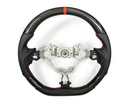 FactionFab Steering Wheel Carbon and Leather 17+ BRZ / 86
