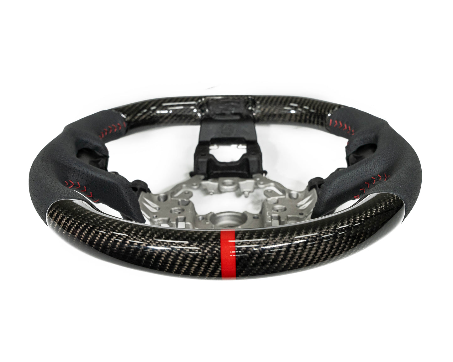 FactionFab Steering Wheel Carbon and Leather 2022+ WRX