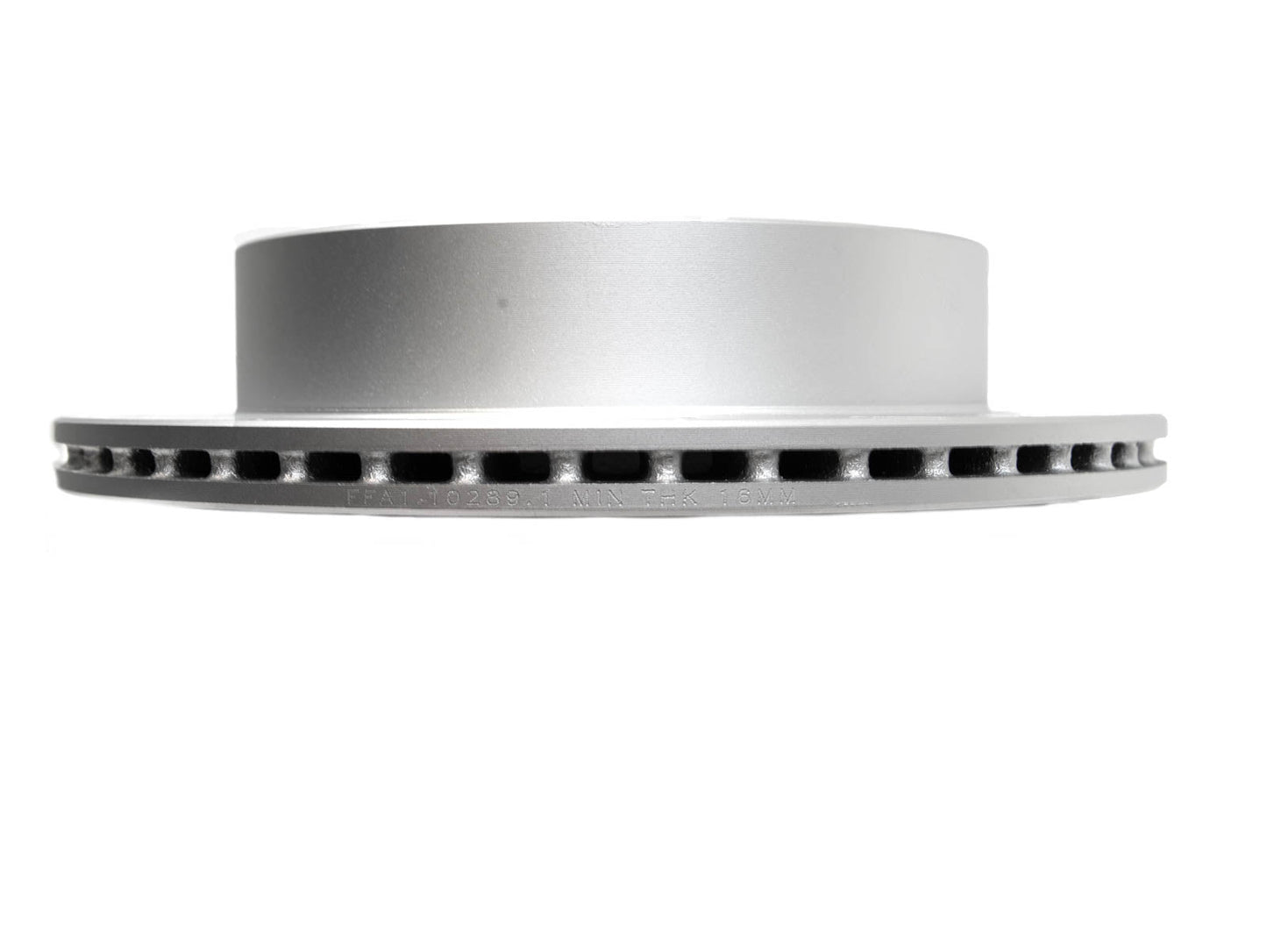 FactionFab Slotted Rear Rotor V2 Dual Drilled 5x100/114 Subaru WRX 2022+ 6mt / FR-S / BRZ / 86 2013+