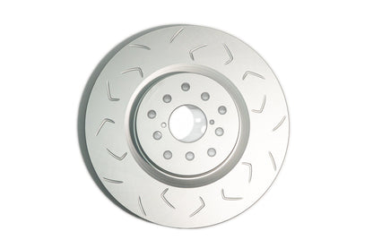 FactionFab Slotted Front Rotor V2 Dual Drilled 5x100/114 Subaru STI 2004-2017
