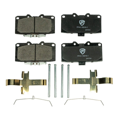 FactionFab V2 Brake Pads - 2006-07 Subaru WRX - Front