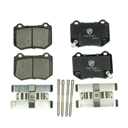 FactionFab V2 Brake Pads - 2018-21 Subaru STI - Rear