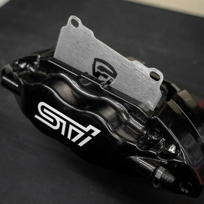 FactionFab Titanium Front Brake Shim Set 4 Piston Brembo / 2004-2017 STI