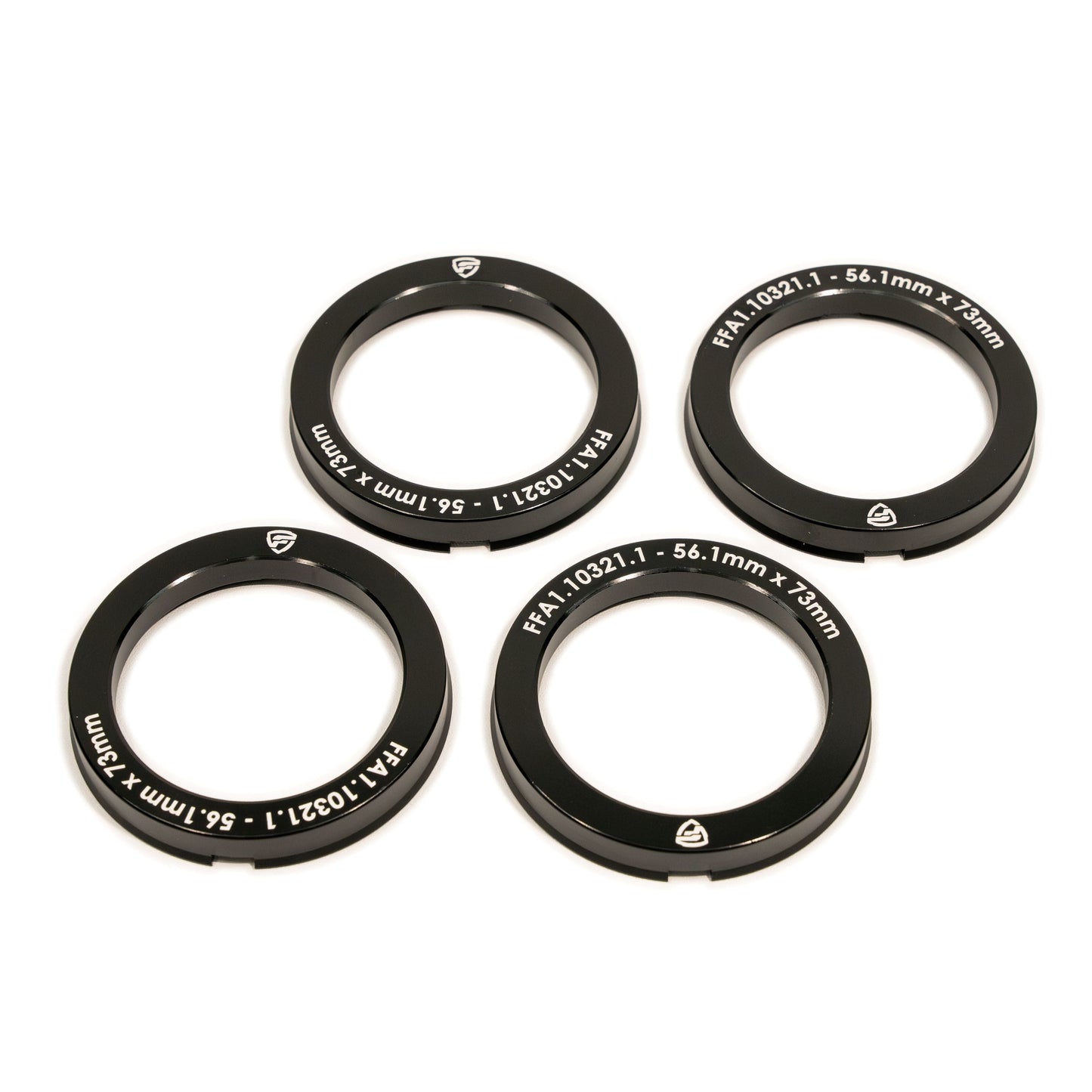 FactionFab Hub Centric Ring Set (73mm to 56.1mm)