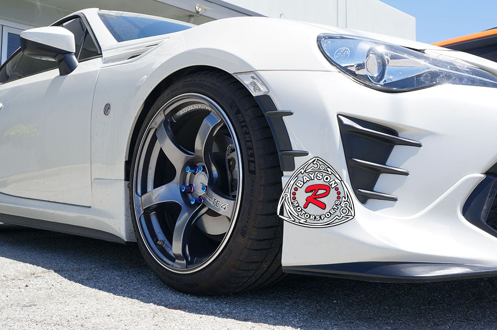 T Style Aero Turbulators For 2017-2021 Toyota 86