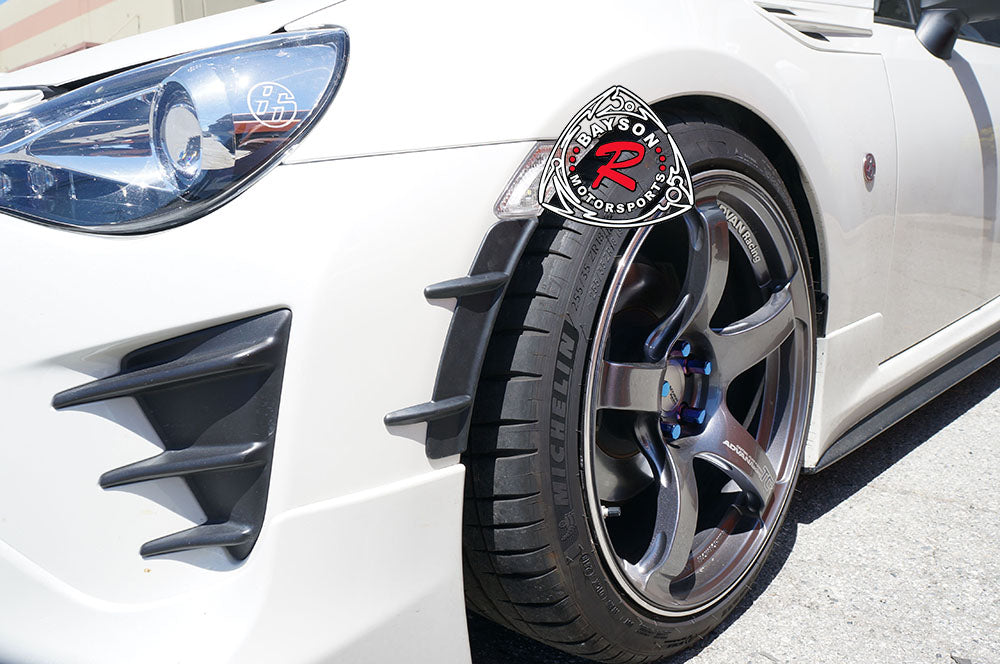 T Style Aero Turbulators For 2017-2021 Toyota 86