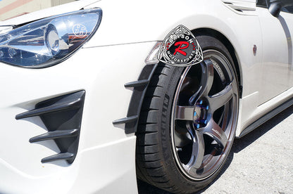 T Style Aero Turbulators For 2012-2021 Subaru BRZ