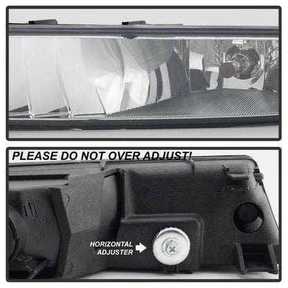Spyder Acura TL 02-03 OEM Fog Lights wo/Switch Clear FL-ATL02-C 5064660