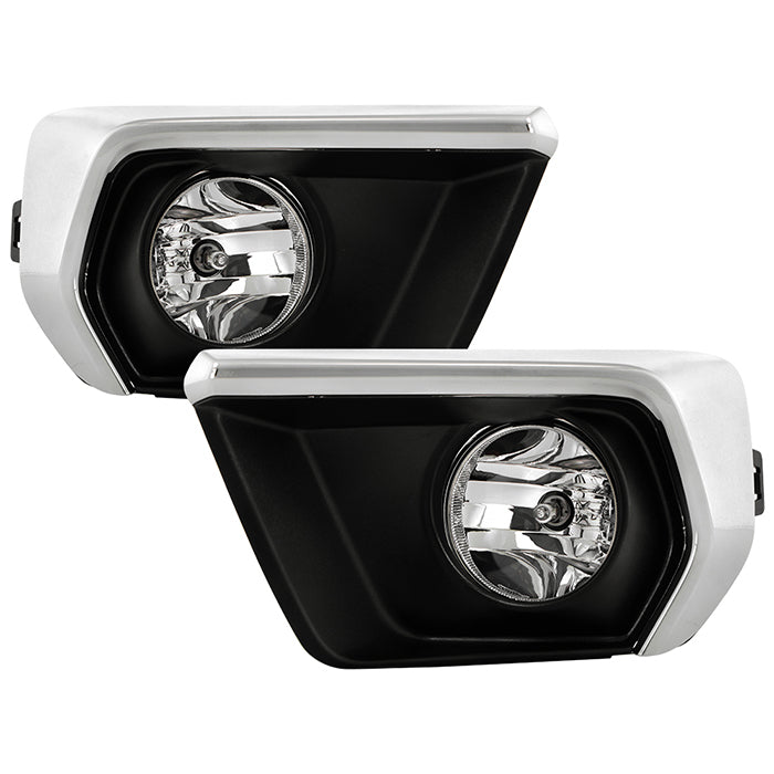 SPYDER 21-22 Chevy Colorado OEM Style Fog Lights w/ Switch - Clear (FL-CCOL2021-C) 9050954