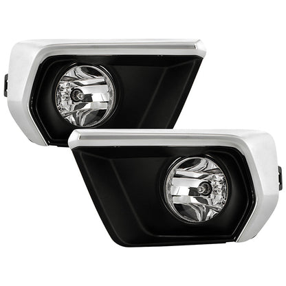 SPYDER 21-22 Chevy Colorado OEM Style Fog Lights w/ Switch - Clear (FL-CCOL2021-C) 9050954