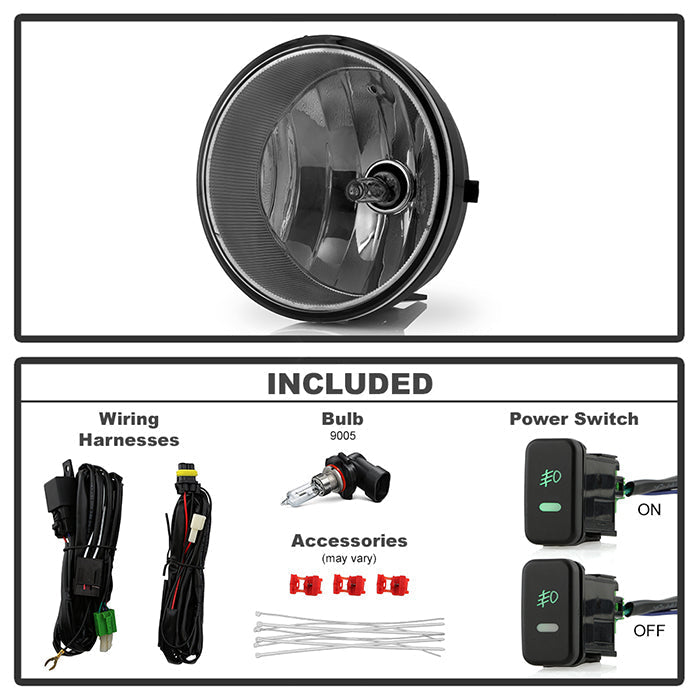 Spyder Toyota Tacoma 05-11/Sequoia 08-11/Tundra 07-13 OEM Fog Lights w/swch- Smke FL-CL-TTA05-SM 5020796