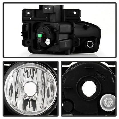 SPYDER 19-22 Dodge Ram 2500/3500 Halogen Only OEM Style Fog Lights w/Universal Switch 9051043