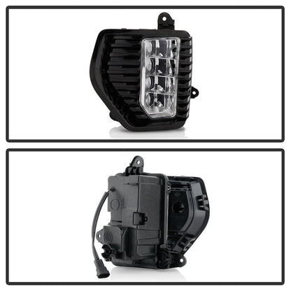 Spyder GMC Sierra 1500 Denali Only 19-20 (Not for 2500/3500) OEM Style Full LED Fog w/ Switch- Clear 5087010
