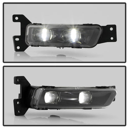 SPYDER 17-21 Jeep Grand Cherokee SRT OEM LED Fog Lights - Right (FL-JGC17-LED-R) 9054402