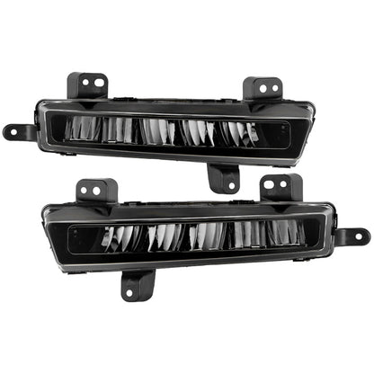 SPYDER Jeep Wagoneer 22-25 OEM Style Full Led Fog Lights W/ Switch- Sets FL-JWA22-LED-C 9055522