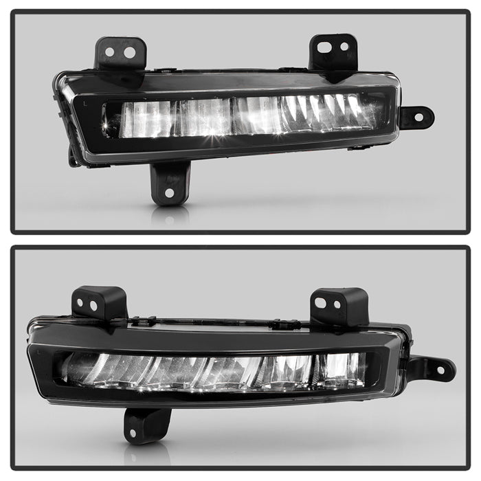 SPYDER Jeep Wagoneer 22-25 OEM Style Full Led Fog Lights W/ Switch- Sets FL-JWA22-LED-C 9055522
