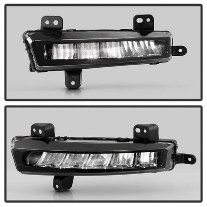 SPYDER Jeep Wagoneer 22-25 OEM Style Full Led Fog Lights W/ Switch- Sets FL-JWA22-LED-C 9055522