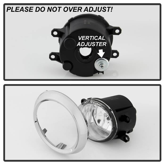 Spyder Toyota Sienna 11-17 SE Models Only OEM Fog Lights w/OEM Fit Switch - H8 (Included) - Clear 5086341