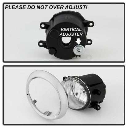 Spyder Toyota Sienna 11-17 SE Models Only OEM Fog Lights w/OEM Fit Switch - H8 (Included) - Clear 5086341