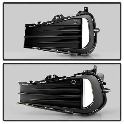 SPYDER Volkswagen Jetta 22-24 OEM Style Daytime Running Lights FL-VJ2022-LED-C 9055539