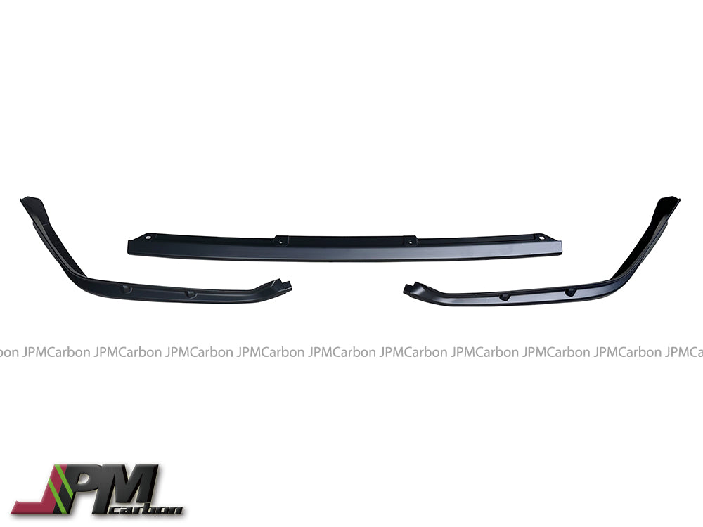 Mugen Style Unpainted PP(Polypropylene) Front Lip (3pcs) For 2022-2025 Honda Civic 11th Gen