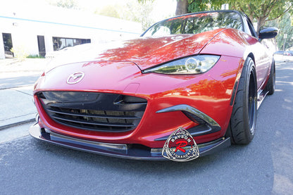 Front Bumper Foglight Trim (Carbon Fiber) For 2016-2024 Mazda Miata