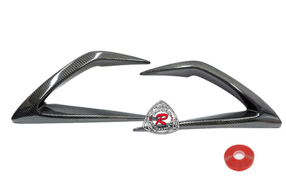 Front Bumper Foglight Trim (Carbon Fiber) For 2016-2024 Mazda Miata