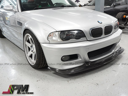 [JPMCarbon] GT4 Style Front Lip (Carbon Fiber) For 2001-2006 BMW M3 (M3 Only, E46)