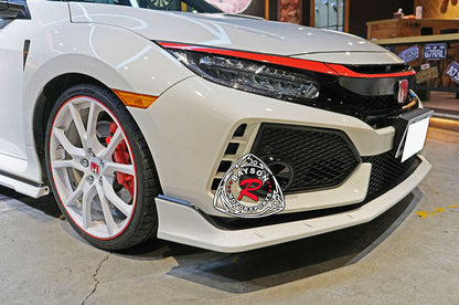 MU Style Front Lip (ABS Plastic) For 2017-2021 Honda Civic Type R (FK8)