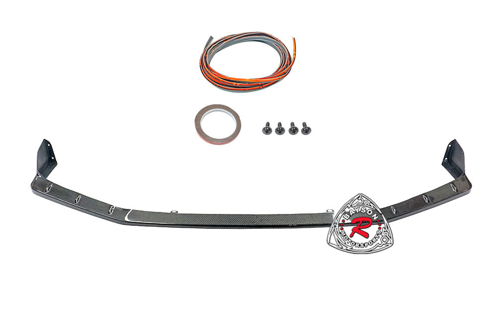 MU Style Front Lip (Carbon Fiber) For 2017-2021 Honda Civic Type R (FK8)